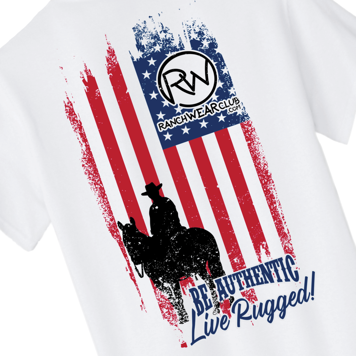 RWC Be Authentic Live Rugged T-shirt