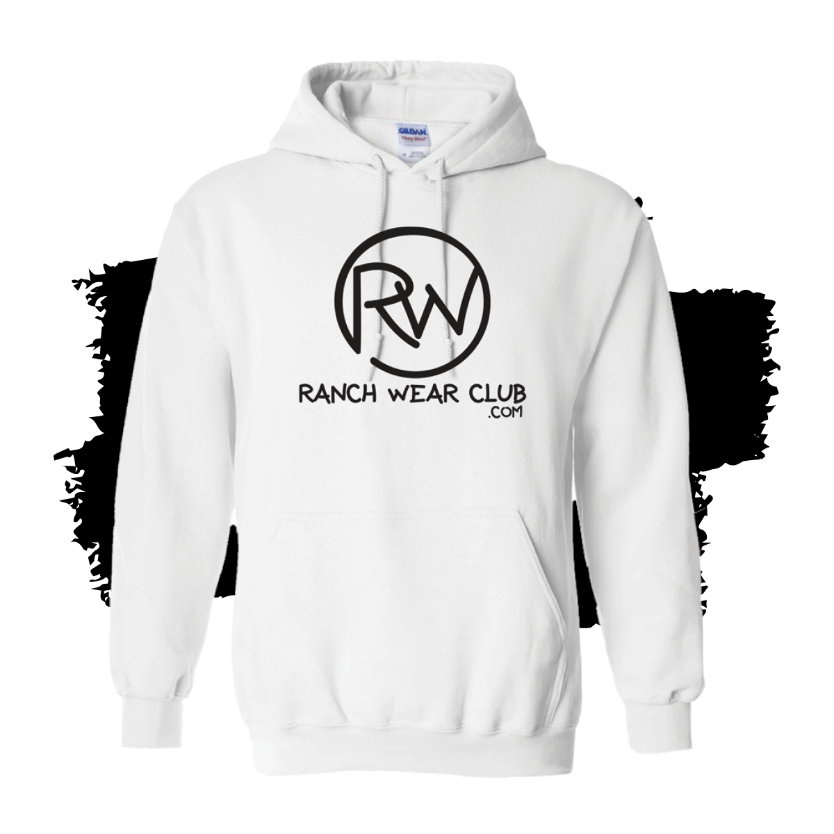 RWC Be Authentic White Hoodie